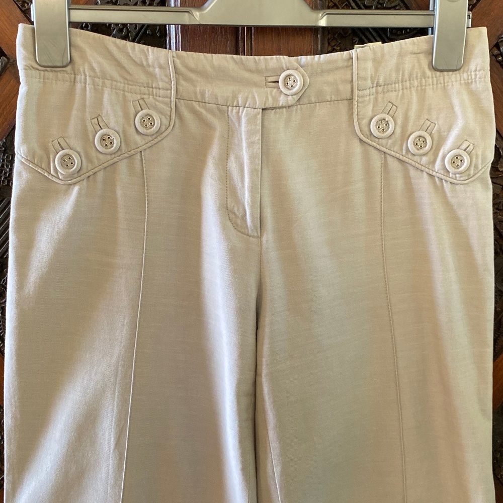 Anthropologie Elevenses Wide Leg Trousers Size 4